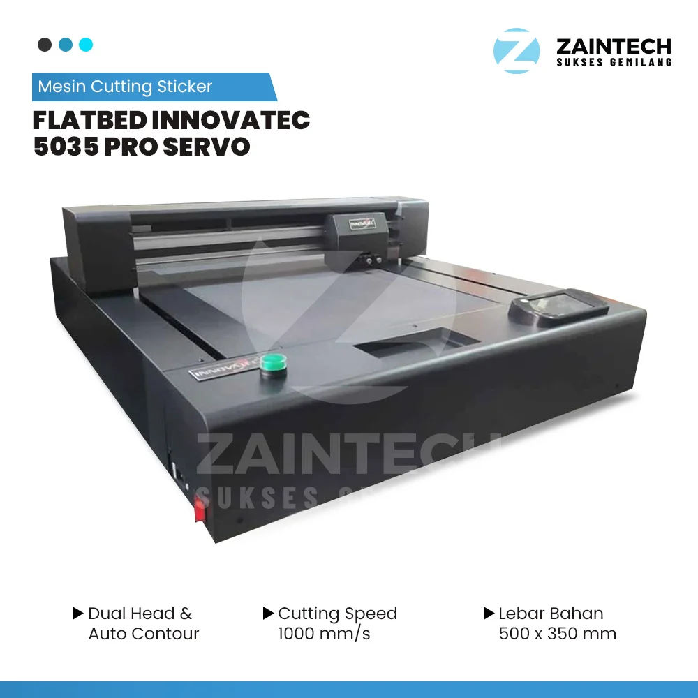 Serupa Mesin Cutting Sticker INNOVATEC Flatbed 5035 Pro Servo